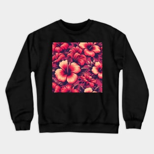 Hibiscus Crewneck Sweatshirt